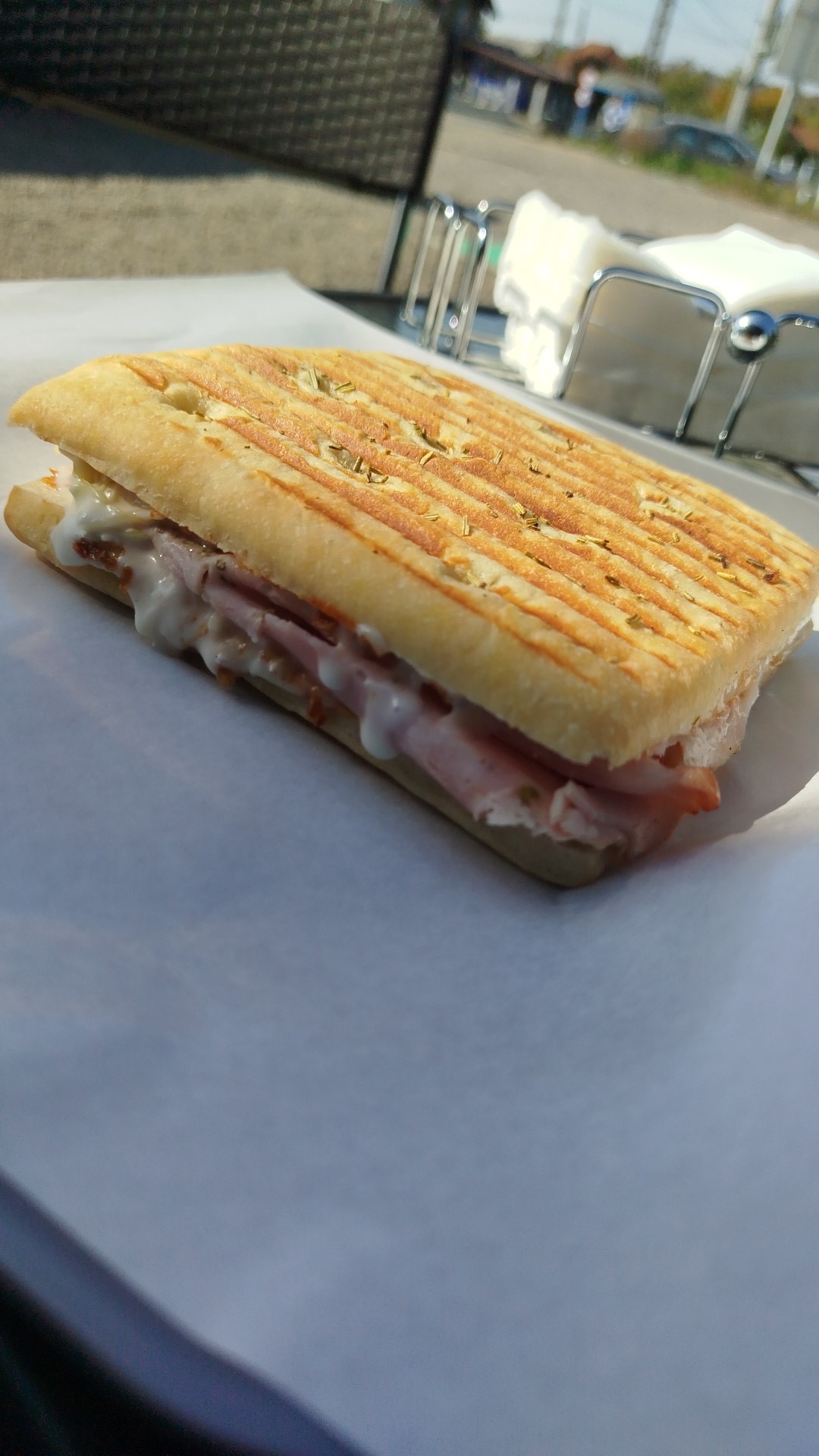 Combo: Toast cu Porchetta + Cappuccino